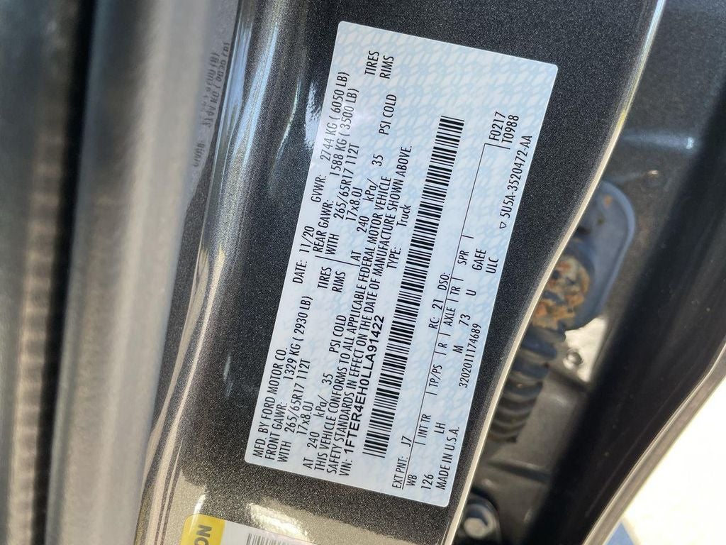 2020 Ford Ranger XLT