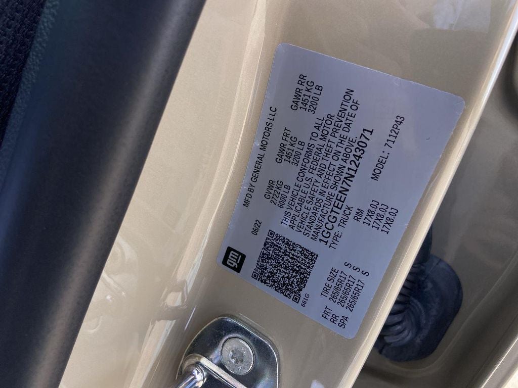 2022 Chevrolet Colorado ZR2