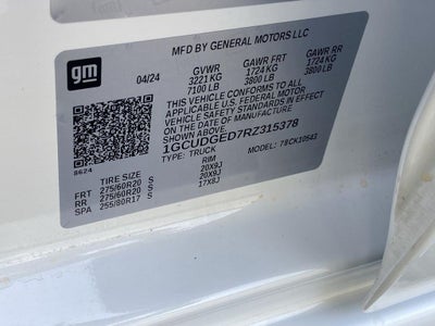 2024 Chevrolet Silverado 1500 LTZ