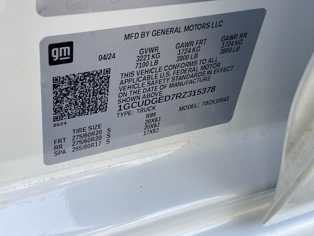 2024 Chevrolet Silverado 1500 LTZ