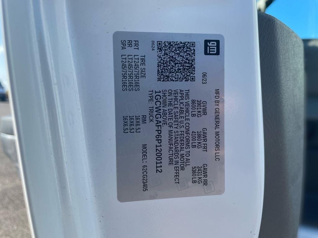 2023 Chevrolet Express Cargo 2500 WT