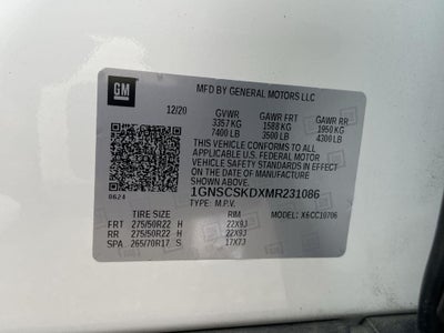 2021 Chevrolet Tahoe Premier