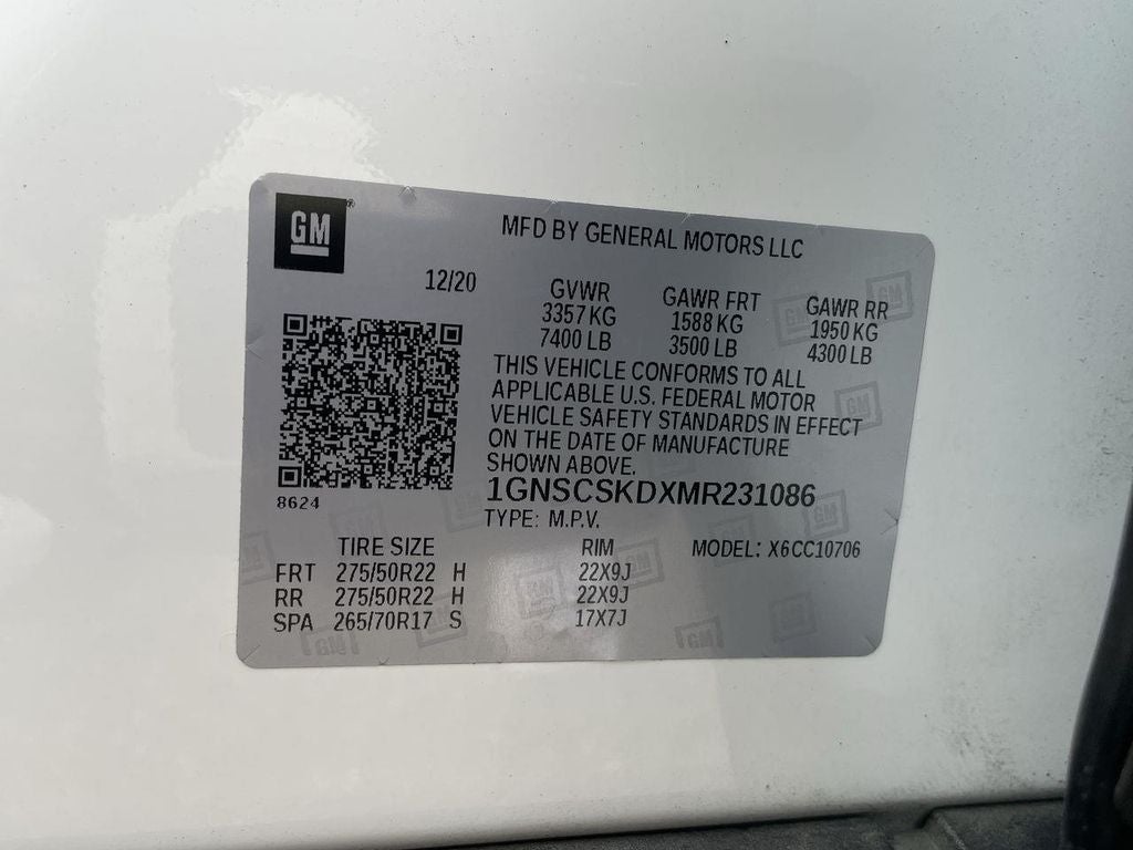 2021 Chevrolet Tahoe Premier